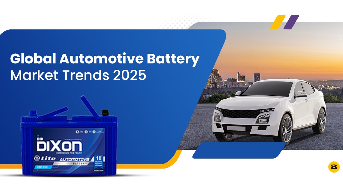 Global Automotive Battery Market Trends 2025