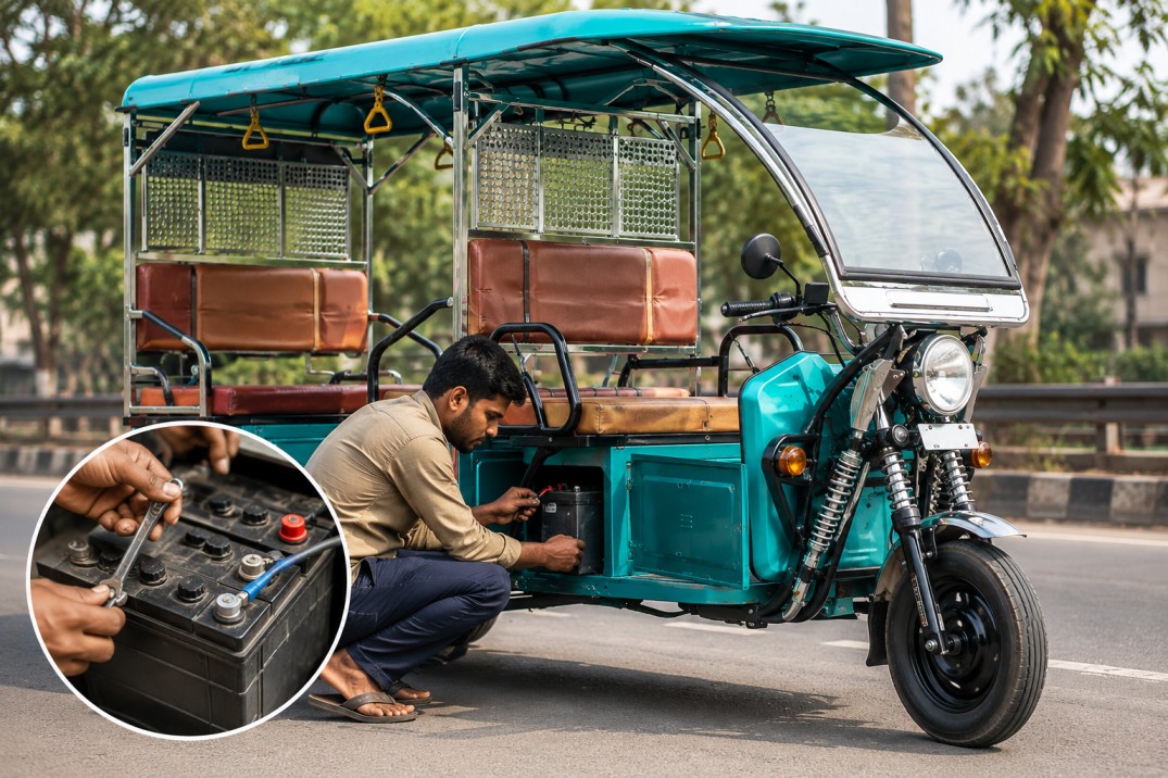 Why E-Rickshaw Battery Backup Drops Faster Than Drivers Expect