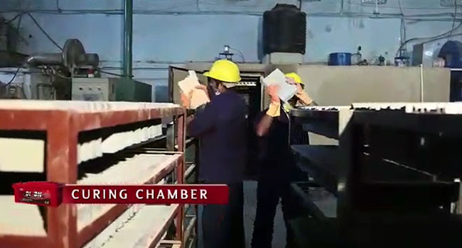 curing chambers